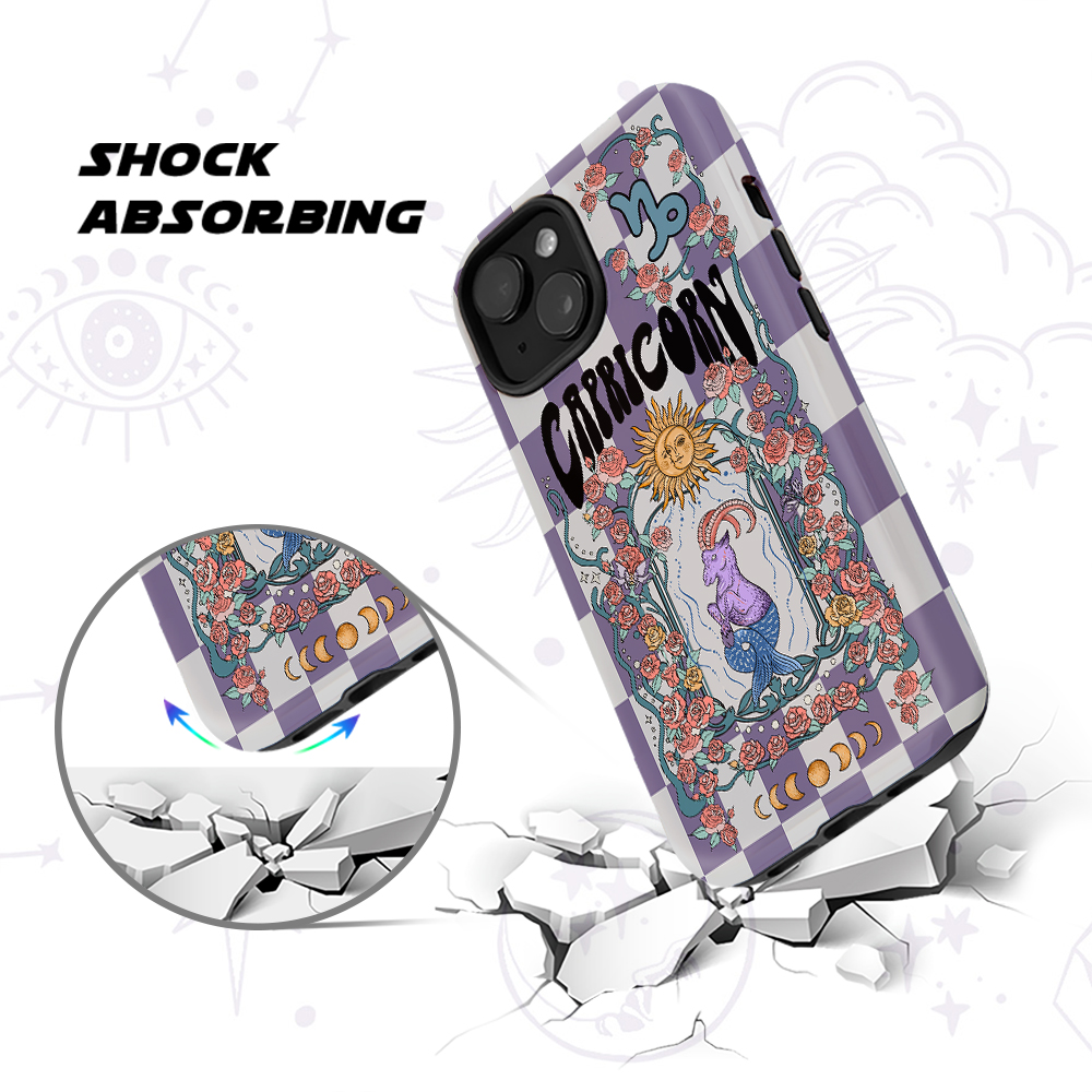 Purplehecate Capricorn Spirit Zodiac Collage Phone Case