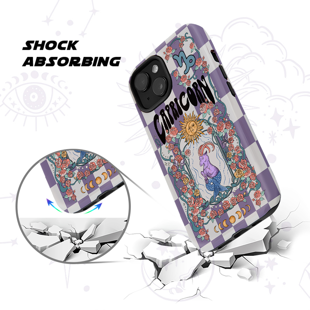 Purplehecate Capricorn Spirit Zodiac Collage Phone Case