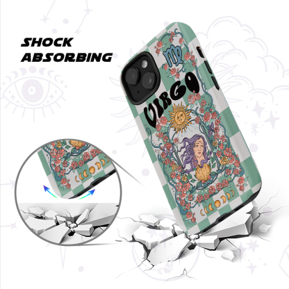 Purplehecate Virgo Spirit Zodiac Collage Phone Case