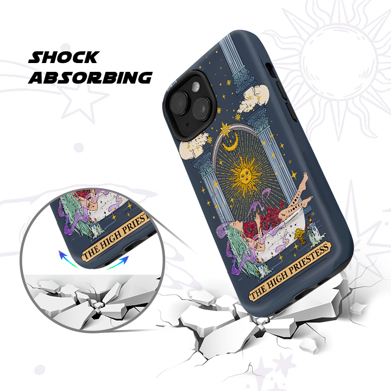 Purplehecate The High Priestess Phone Case