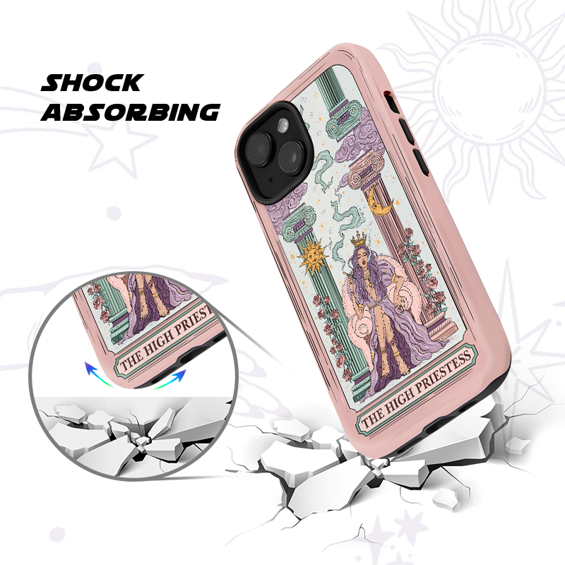Purplehecate The High Priestess Phone Case