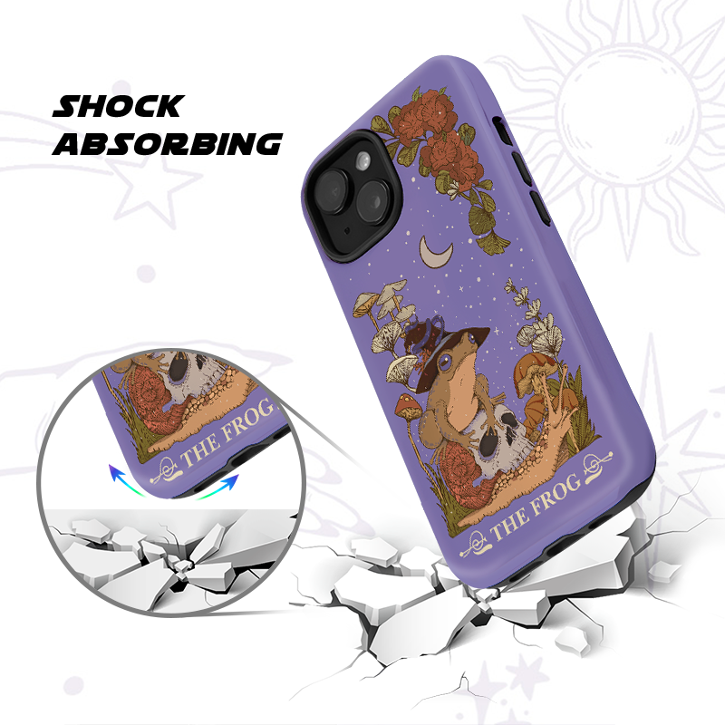 Purplehecate The Frog Tarot Phone Case