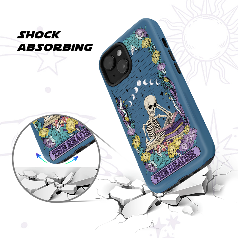 Purplehecate The Reader Tarot Phone Case