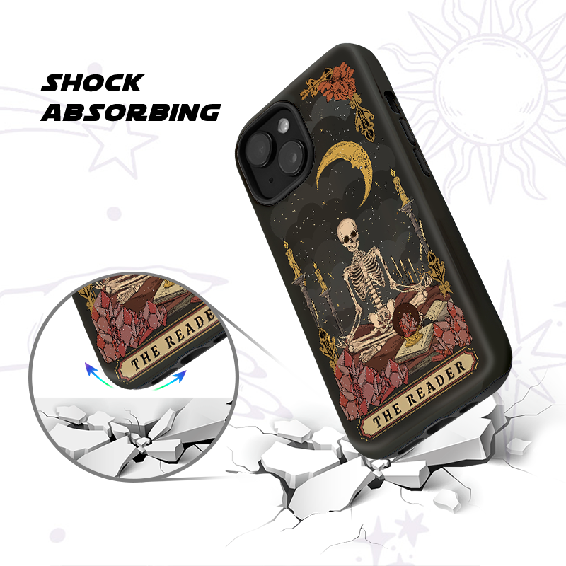 Purplehecate The Reader Phone Case