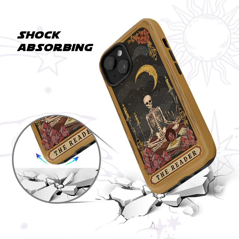 Purplehecate The Reader Tarot Phone Case