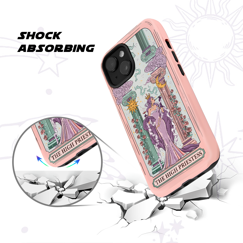 Purplehecate The High Priestess Tarot Phone Case