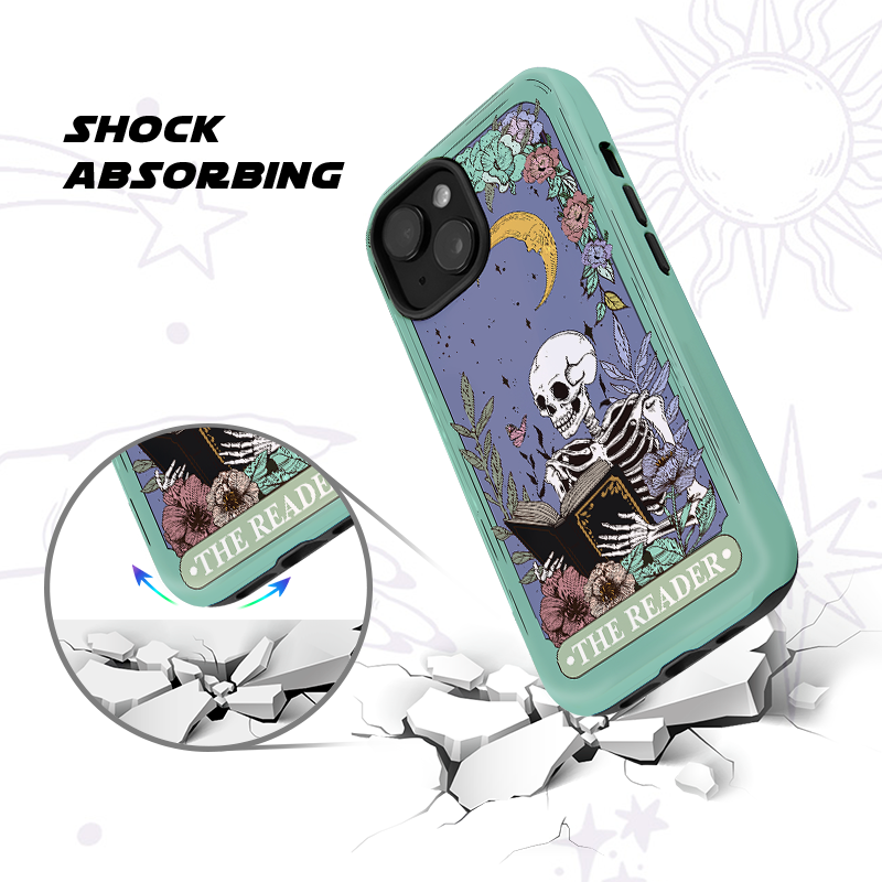 Purplehecate The Reader's Tarot Phone Case