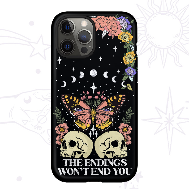Purplehecate The Endings Won't End You Phone Case