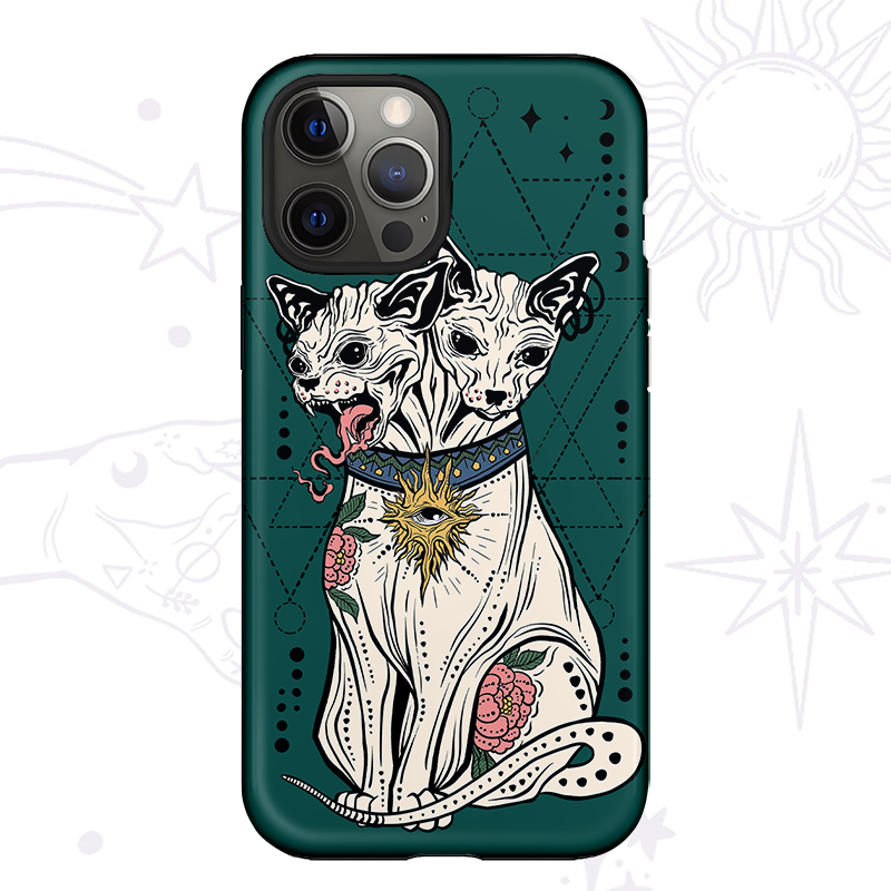 Purplehecate The Cat Goddess Bastet Phone Case