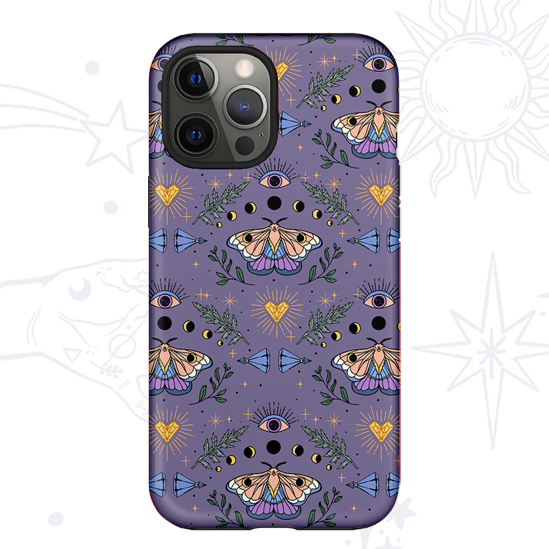 [Copy]Purplehecate Phases of the Moon Bee Phone Case