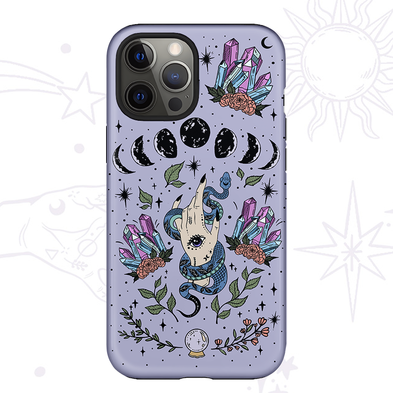 Purplehecate Reach For The Moon Phone Case