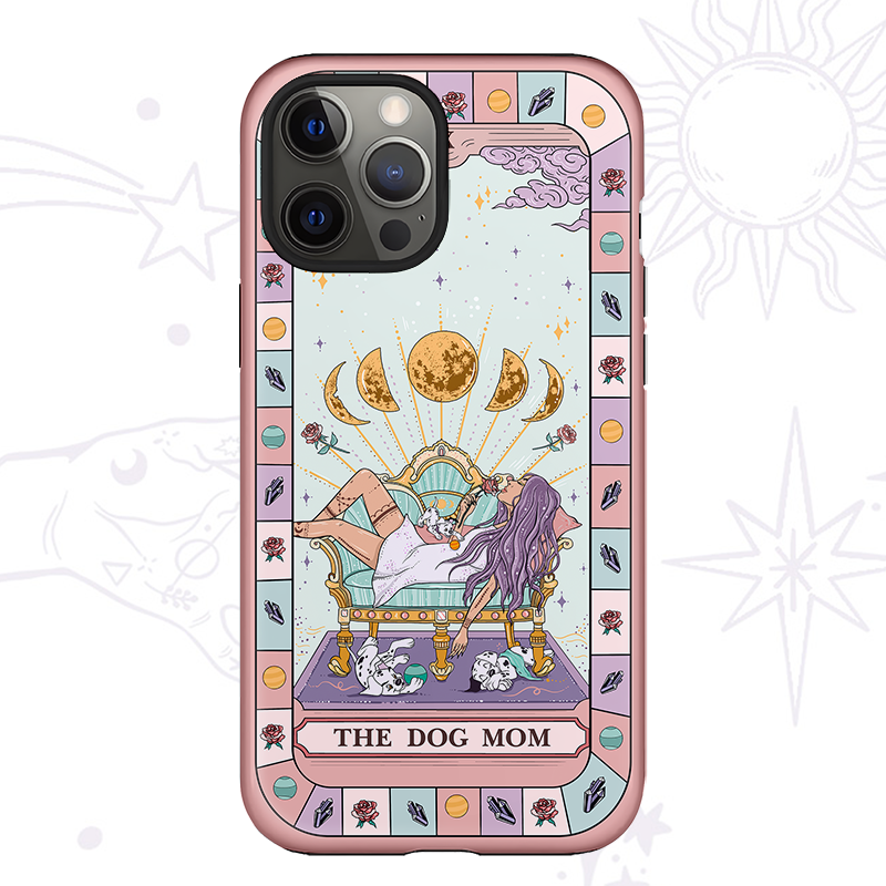 Purplehecate The Dog Mom Tarot Phone Case