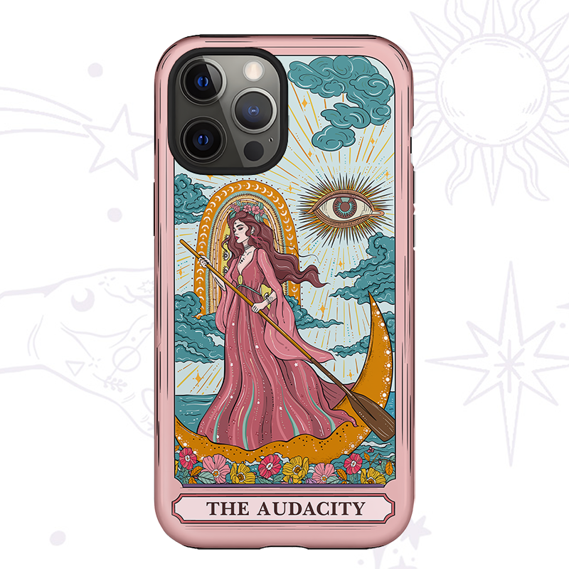 Purplehecate The Audacity Goddess Tarot Phone Case