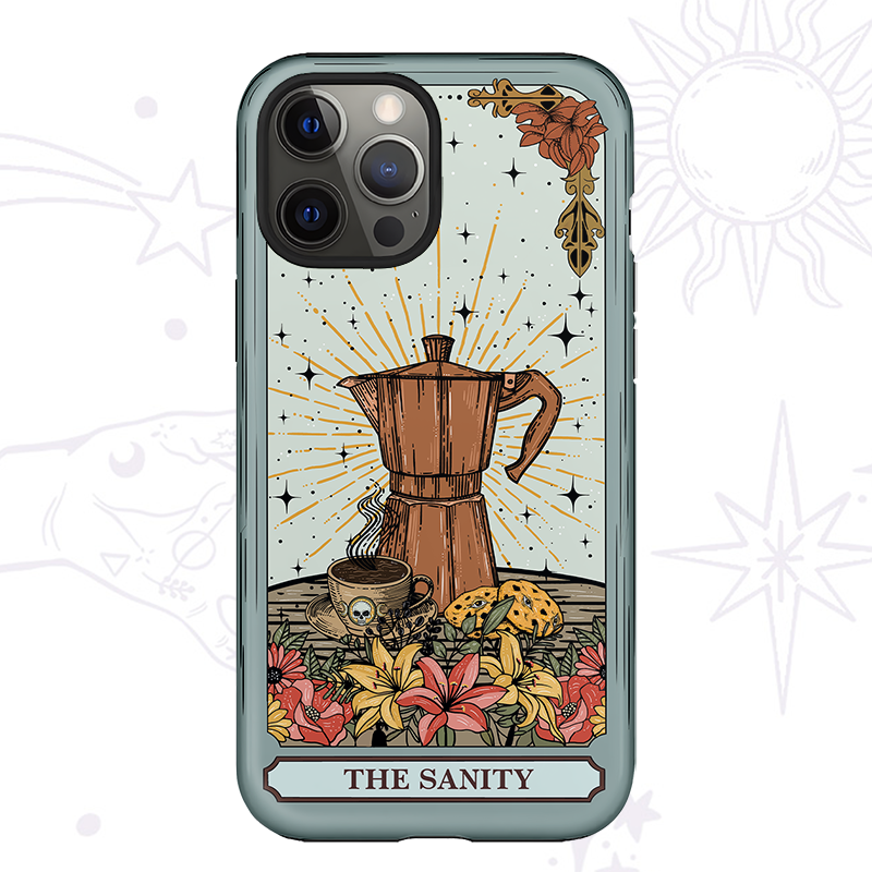 Purplehecate The Sanity Tarot Phone Case