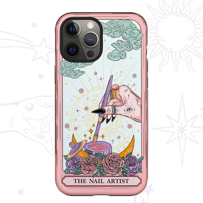 Purplehecate The Nail Artsit Tarot Card Phone Case
