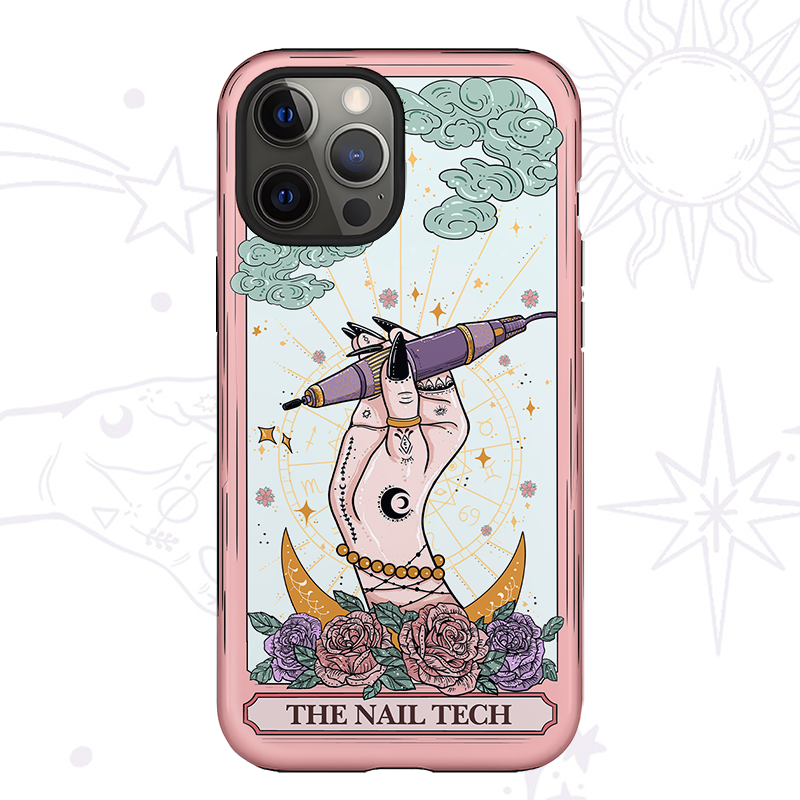 Purplehecate The Nail Tech Tarot Card Phone Case