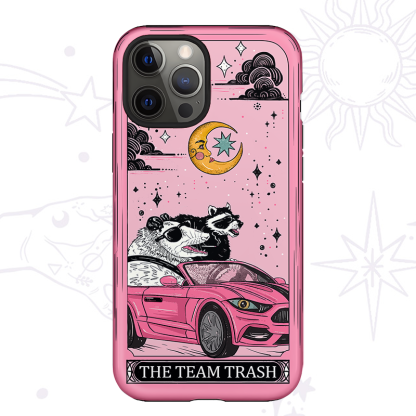 Purplehecate The Team Trash Tarot Card Phone Case