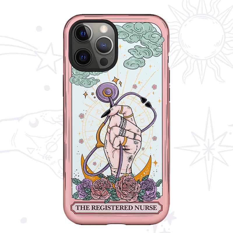 Purplehecate The Registered Nurse Tarot Card Phone Case