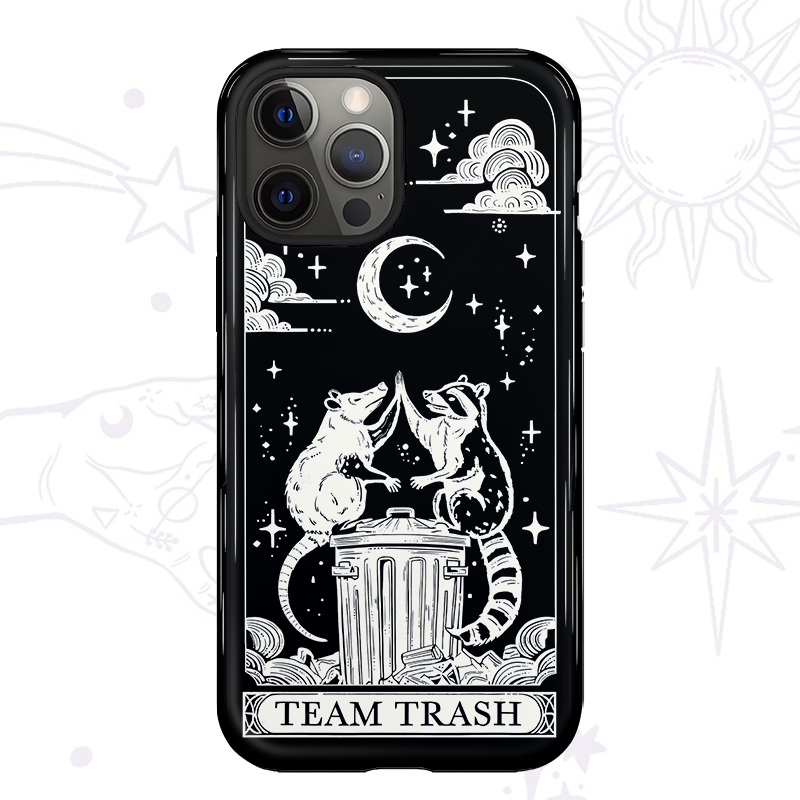 Purplehecate The Team Trash Tarot Phone Case