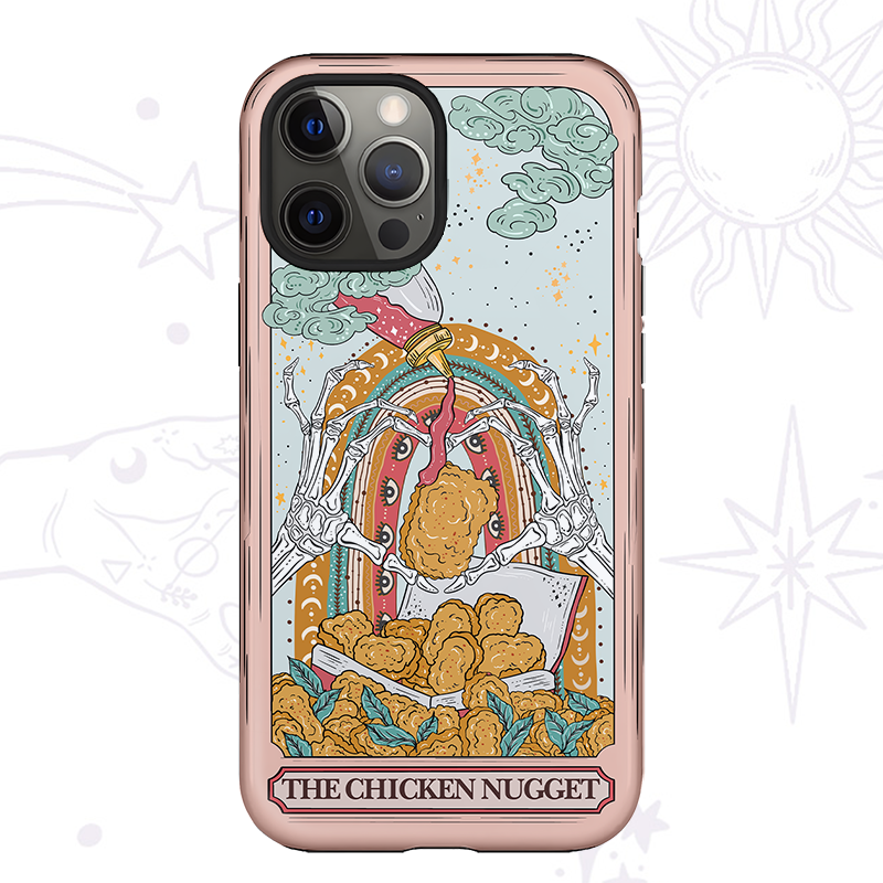 Purplehecate The Chicken Nugget Tarot Phone Case