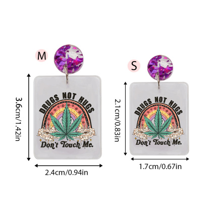 [Copy]Purplehecate Celestial Cat Acrylic Earrings