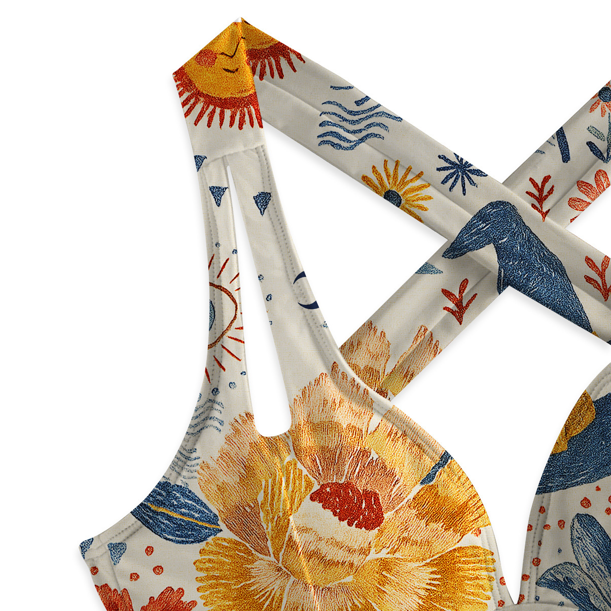 Purplehecate Witching Bloom One-Piece Swimsuit