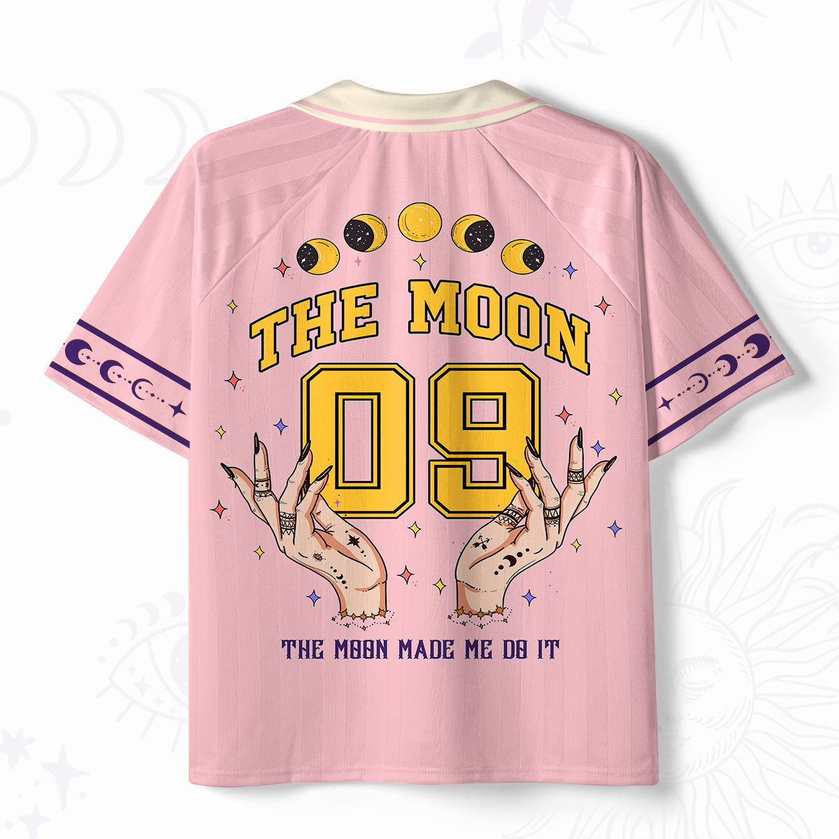Purplehecate The Moon Made Me Do It Polo Coller Unisex Jersey