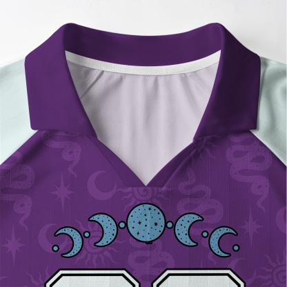 Purplehecate Stay Weird Long Sleeve Jersey Shirt