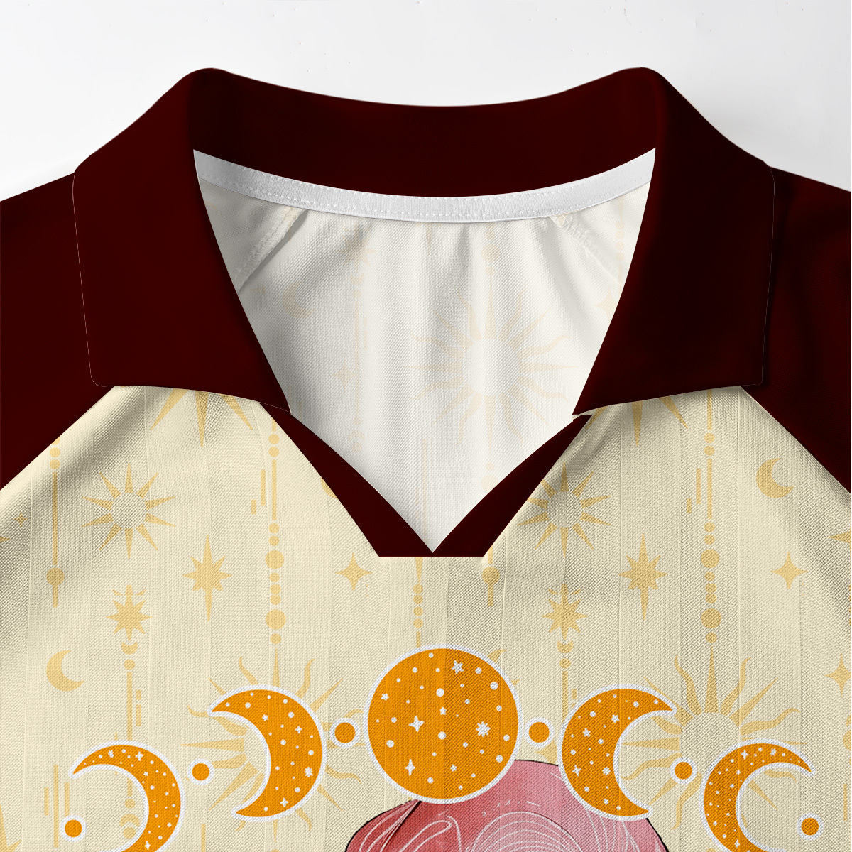 Purplehecate The Reader Moonlit Tales Long Sleeve Jersey Shirt