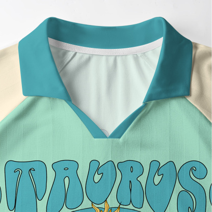 Purplehecate Taurus Spirit Zodiac Long Sleeve Jersey Shirt