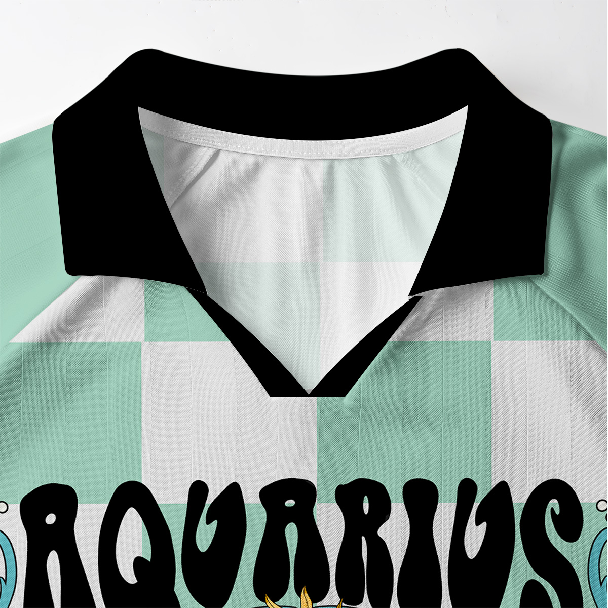 Purplehecate  Aquarius Spirit Zodiac Long Sleeve Jersey Shirt