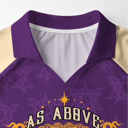 Purplehecate As Above So Below Long Sleeve Jersey Shirt