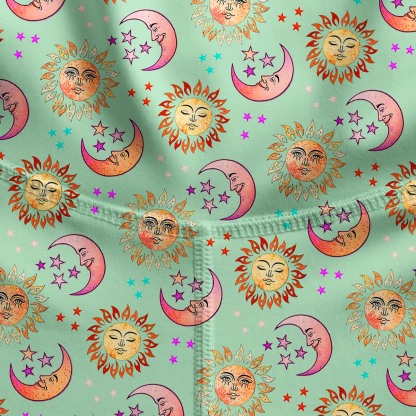 Purplehecate Dancing Suns and Lunar Dreams Yoga Pants Yoga Pants
