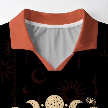 Purplehecate Lunar Serpent Alchemy Long Sleeve Jersey Shirt