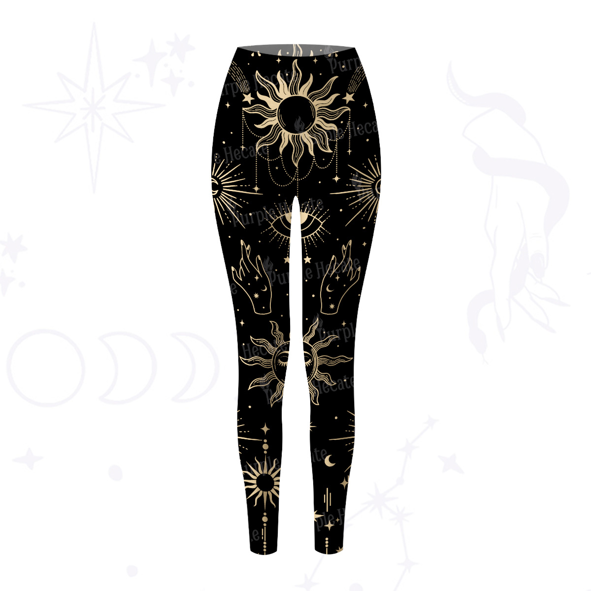 Purplehecate Solar Oracle Yoga Pants