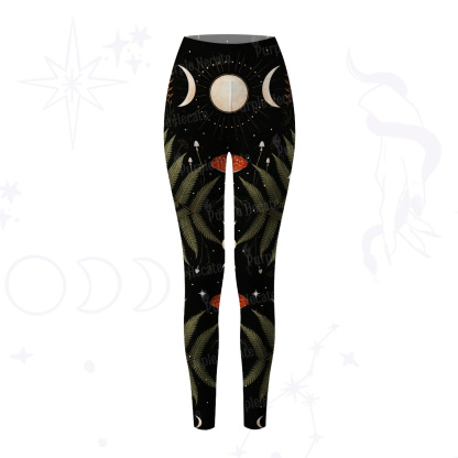 Purplehecate Moonlit Mushroom Gown Yoga Pants