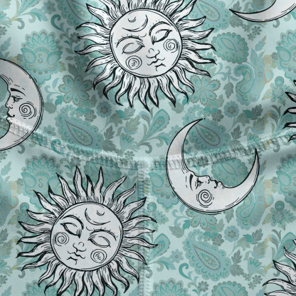 Purplehecate Sun & Moon Whispers Yoga Pants