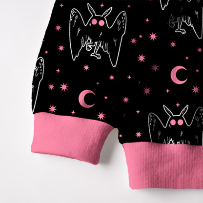 PurplehecateWitchy Mothman Night Ugly Cardigan Sweaters