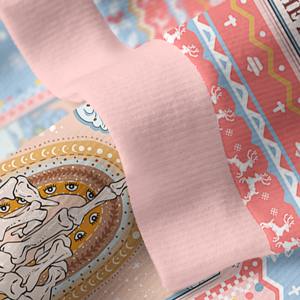 Purplehecate The Zero Of Fucks Tarot Ugly Cardigan Sweaters