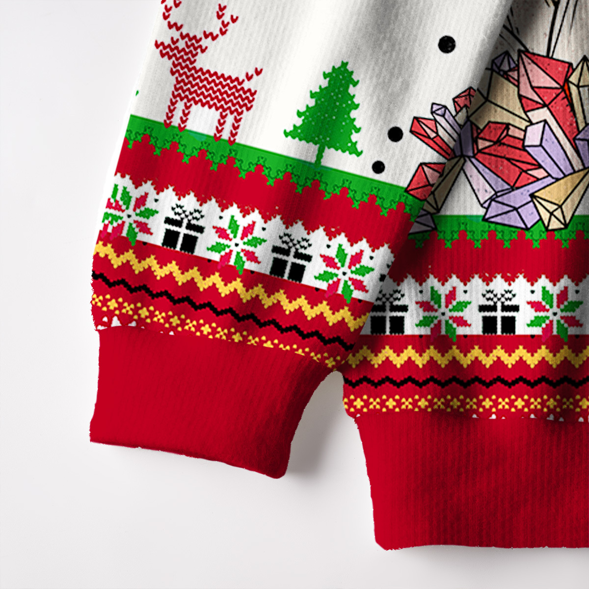 Purplehecate Magic Mushroom Ugly Cardigan Sweaters