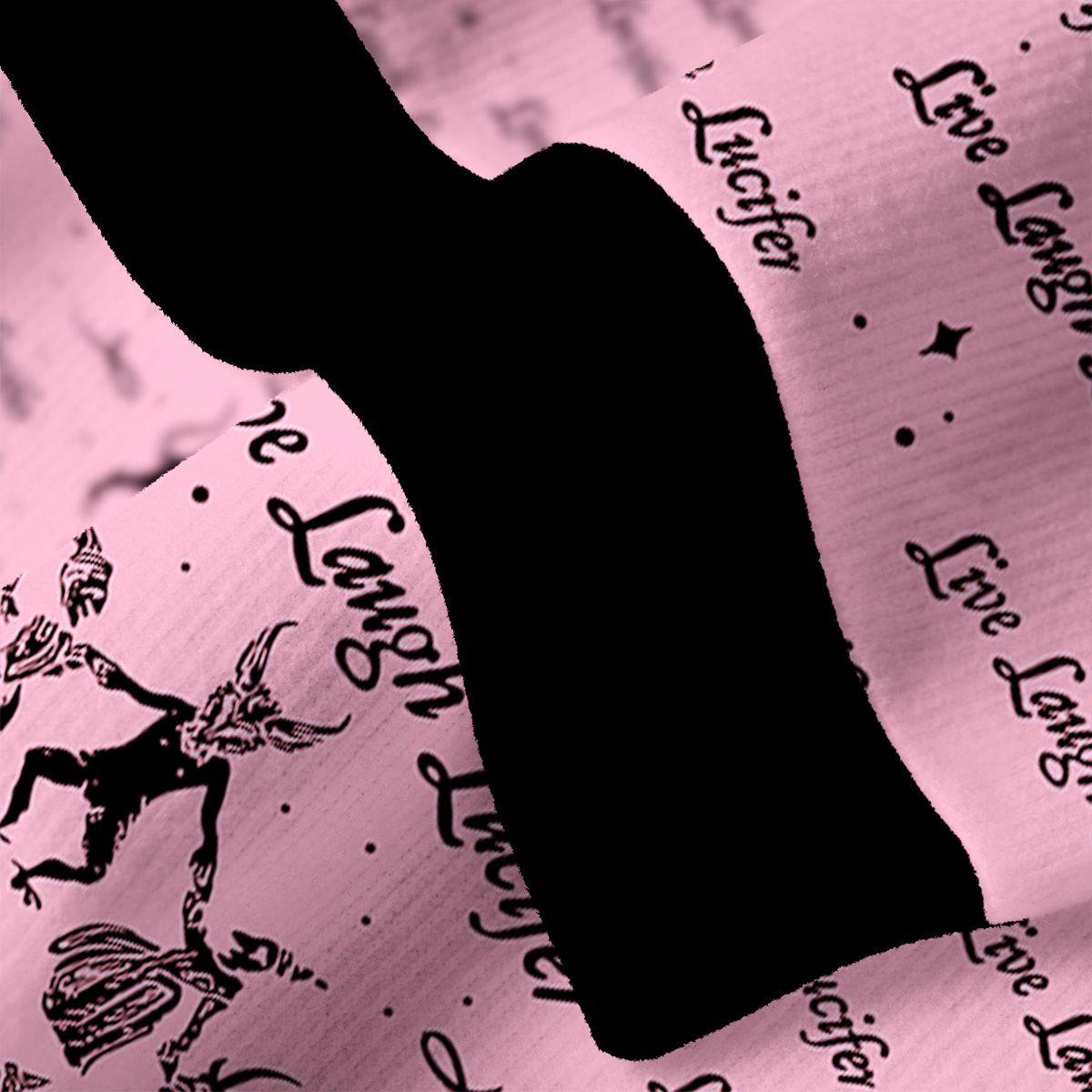 Purplehecate Live Laugh Lucifer Ugly Cardigan Sweaters