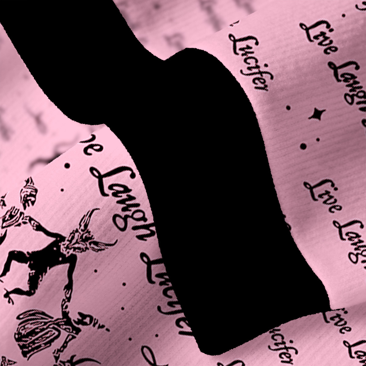 Purplehecate Live Laugh Lucifer Ugly Cardigan Sweaters