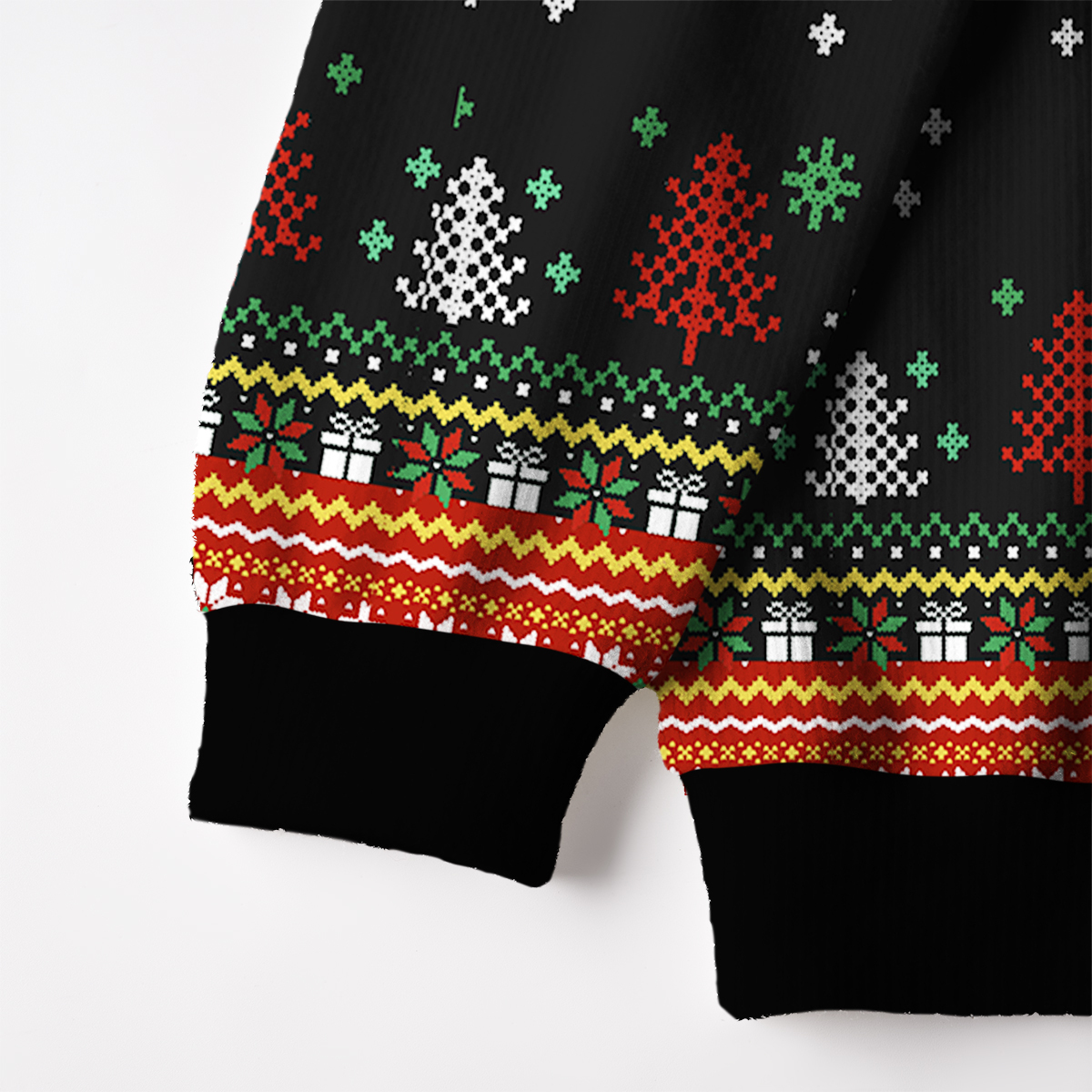 Purplehecate Snake And Moon Phase Fuzzy Ugly Christmas Sweatshirt