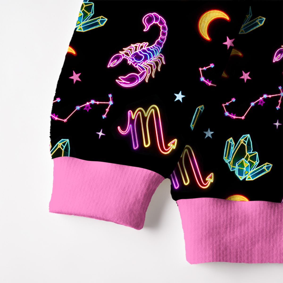 Purplehecate Scorpio Spirit Zodiac Fuzzy Ugly Sweatshirt