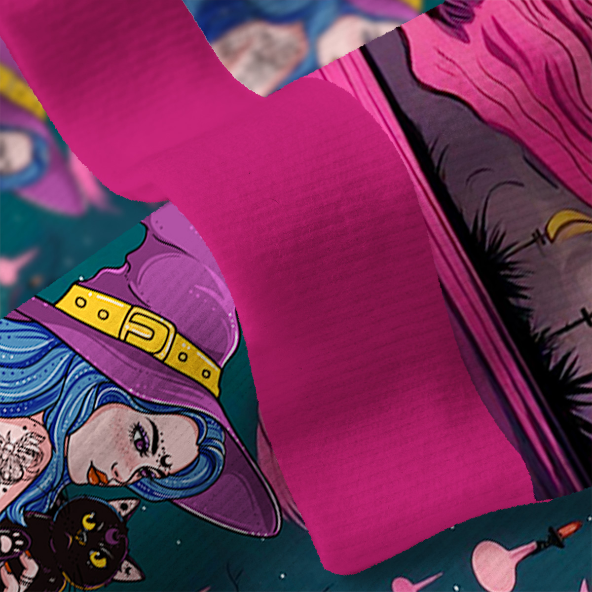 Purplehecate The Witch and Her Familia Ugly Cardigan Sweaters