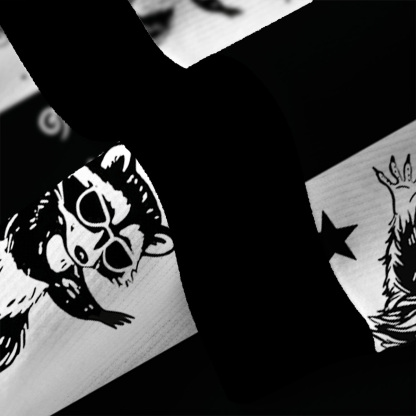 Purplehecate Galactic Raccoon Club Fuzzy Ugly Sweatshirt