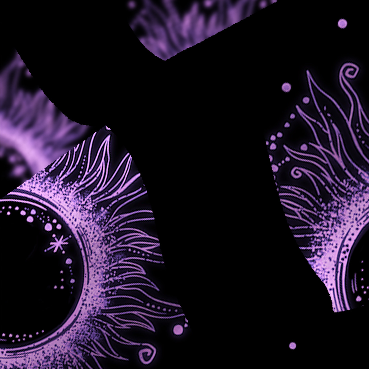 Purplehecate Radiance Of Sun And Moon Ugly Cardigan Sweaters