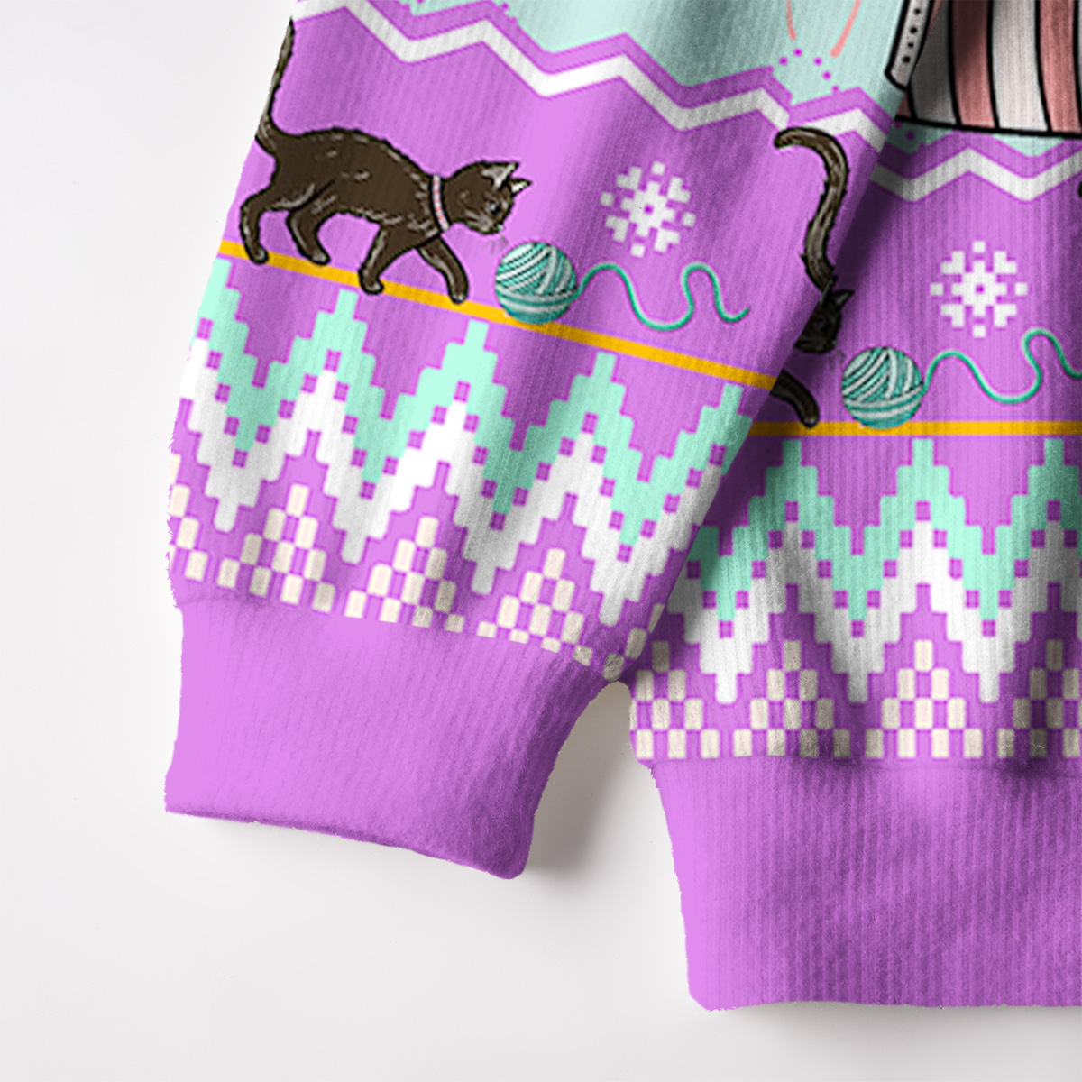 Purplehecate The Cat Mom Tarot Ugly Cardigan Sweaters