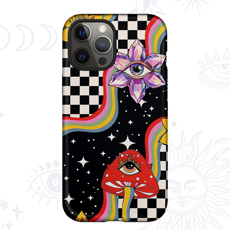 Purplehecate Enchanted Mushroom Eye Blossom Phone Case