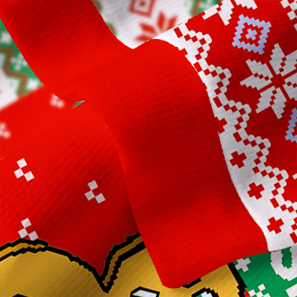 Purplehecate Oh Snap Christmas Ugly Cardigan Sweaters